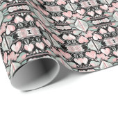 タイムレスフラムズヴァレンティーンズデイラッピング紙 ラッピングペーパー (ロールコーナー)