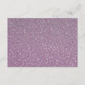 タイムレスフラワーウェディングRSVP エンクロージャーカード (裏面)