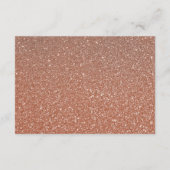 タイムレスフラワーウェディングRSVP エンクロージャーカード (裏面)