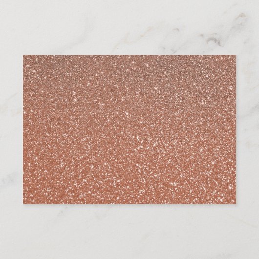 タイムレスフラワーウェディングRSVP エンクロージャーカード (裏面)