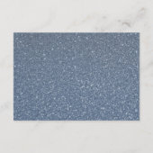 タイムレスフラワーウェディングRSVP エンクロージャーカード (裏面)