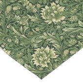 タイムレスフランスのグリーンファームハウスエレガンス ロングテーブルランナー (コーナー)