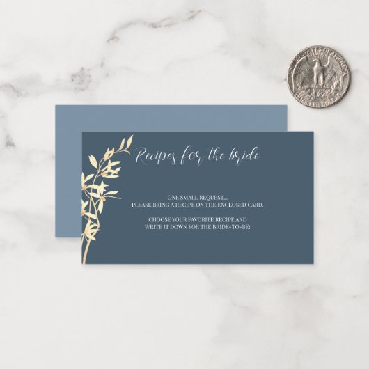 タイムレスフローラシンフォニーレシピ要求 ノートカード (正面/裏面インサイチュ)