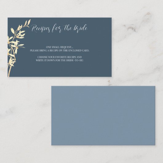 タイムレスフローラシンフォニーレシピ要求 ノートカード (正面/裏面)