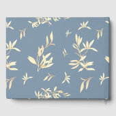 タイムレスフローラシンフォニー結婚ズブルー ゲストブック (裏面)