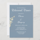 タイムレスフローラシンフォニーinブルーリハーサルディナー 招待状 (正面)