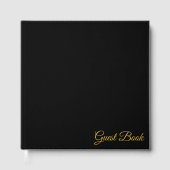 タイムレスブラックゲストブックfor Memories and Notes ゲストブック (正面)