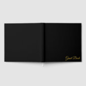 タイムレスブラックフォイルスペシャルメモリのゲストブック ゲストブック (全面)