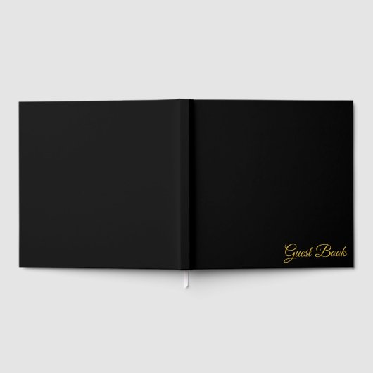 タイムレスブラックフォイルスペシャルメモリのゲストブック ゲストブック (全面)