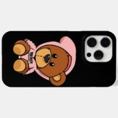 "タイムレスブラック：すべてのミニマルな電話ケース Case-Mate iPhoneケース (裏面 (横))