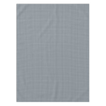 タイムレスブループレイドラウンド装飾用クッション