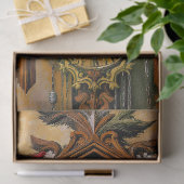 "タイムレスミューズ" – カッコウ時計のポートレート 薄葉紙 (ギフト)