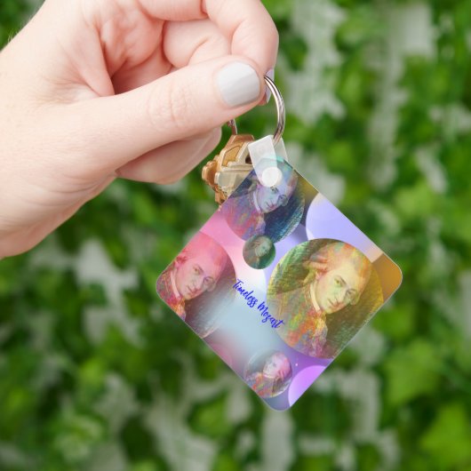 タイムレスモーツァルト音楽キーチェーン キーホルダー (手)