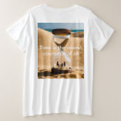 タイムレスモーメント» Graphic T-Shirt プラスサイズTシャツ (デザイン裏面)