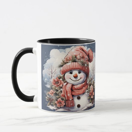 タイムレスルックス、レトロクリスマス マグカップ (左)