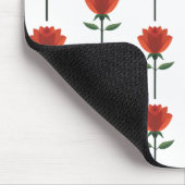 タイムレスレッドローズ マウスパッド (コーナー)