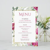 タイムレスロマンスピンクウォーター結婚カラーのメニュー (スタンド正面)