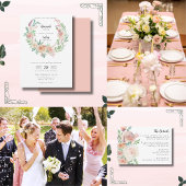 タイムレスロマンスフローラ結婚リース 出欠カード