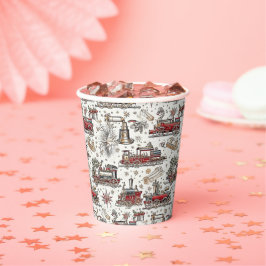 タイムレスヴィンテージトレイン：フェスティバル 紙コップ