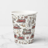 タイムレスヴィンテージトレイン：フェスティバル 紙コップ (裏面)