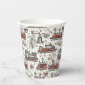 タイムレスヴィンテージトレイン：フェスティバル 紙コップ (正面)