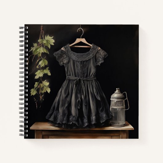 タイムレスヴィンテージドレス(LBD) ノートブック (正面)