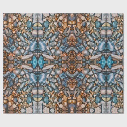 タイムレス地形 – ラッエレガントピング紙 ラッピングペーパー (フラット)