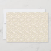 タイムレス型ホワイトフォトオーバーレイ結婚ズ セーブザデート (裏面)