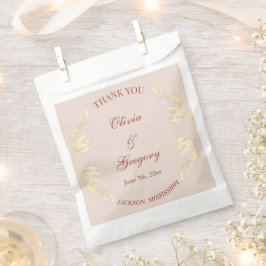 タイムレス素朴フローラ結婚 フェイバーバッグ