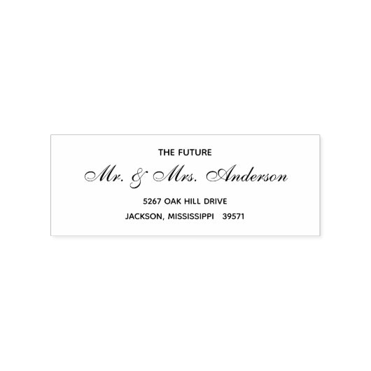 タイムレス素朴フローラ結婚 ラバースタンプ (インプリント)