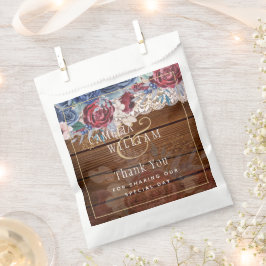 タイムレス素朴ブルーブルゴーニュフローラレース結婚ズ フェイバーバッグ