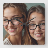 タイムレス結合 スクエア壁時計 (正面)