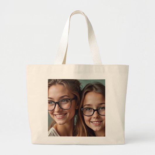 タイムレス結合 ラージトートバッグ (正面)