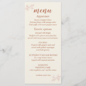 タイムレス結婚フラワーのメニュー メニュー (正面)