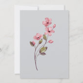 タイムレス結婚式招待状エレガント:スタイルと 招待状 (裏面)