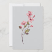 タイムレス結婚式招待状エレガント:スタイルと 招待状 (裏面)