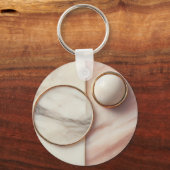 タイムレス美しい: Keychain キーホルダー (裏面)