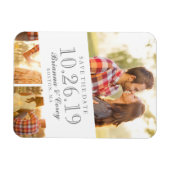 タイムレス3-Photo日付の保存 マグネット (横)