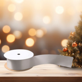 タイムレス – ウォームグレーサテンリボン サテンリボン