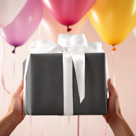 タイムレス - エレガントなグレー・ラッピングペーパー ラッピングペーパー