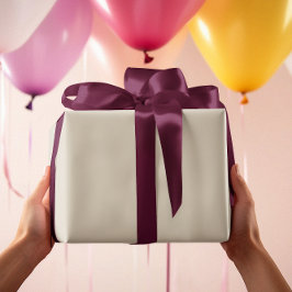 タイムレス – オフホワイトラッピング紙 ラッピングペーパー