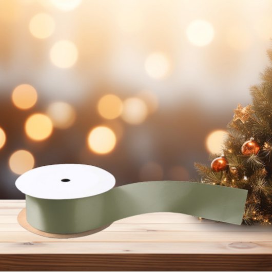 タイムレス – オリーブサテンリボン サテンリボン