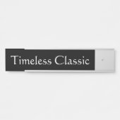 タイムレス クラシック サインプレート (正面)