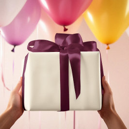 タイムレス – クリームホワイトラッピング紙 ラッピングペーパー