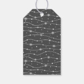 タイムレス – グエレガントレイ – スノーフレークギフトラベル ギフトタグ (裏面)