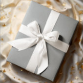 タイムレス – シルバーグレーラッピング紙 ラッピングペーパー