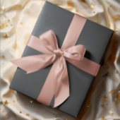 タイムレス - ダークスレートグレイのラッピングペーパー ラッピングペーパー