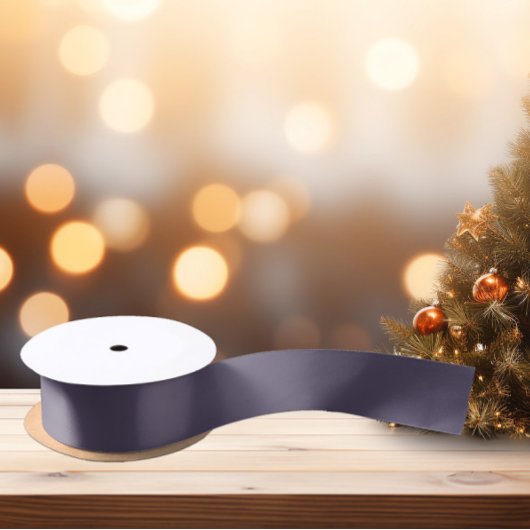 タイムレス – ダークミスティックグレーサテンリボン サテンリボン