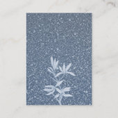 タイムレス フラワー ウェディング サンクス エンクロージャーカード (裏面)