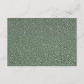 タイムレス フラワー ウェディング RSVP エンクロージャーカード (裏面)